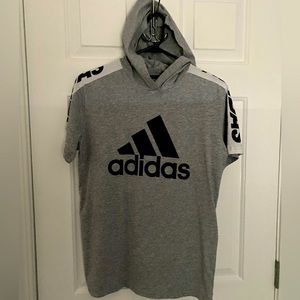 Boys Hooded Short Sleeve Tee Sz XL 14/16